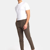 Mocha Brown Smart Pants: Stylish Comfort for Every Occasion Homme8 Broek