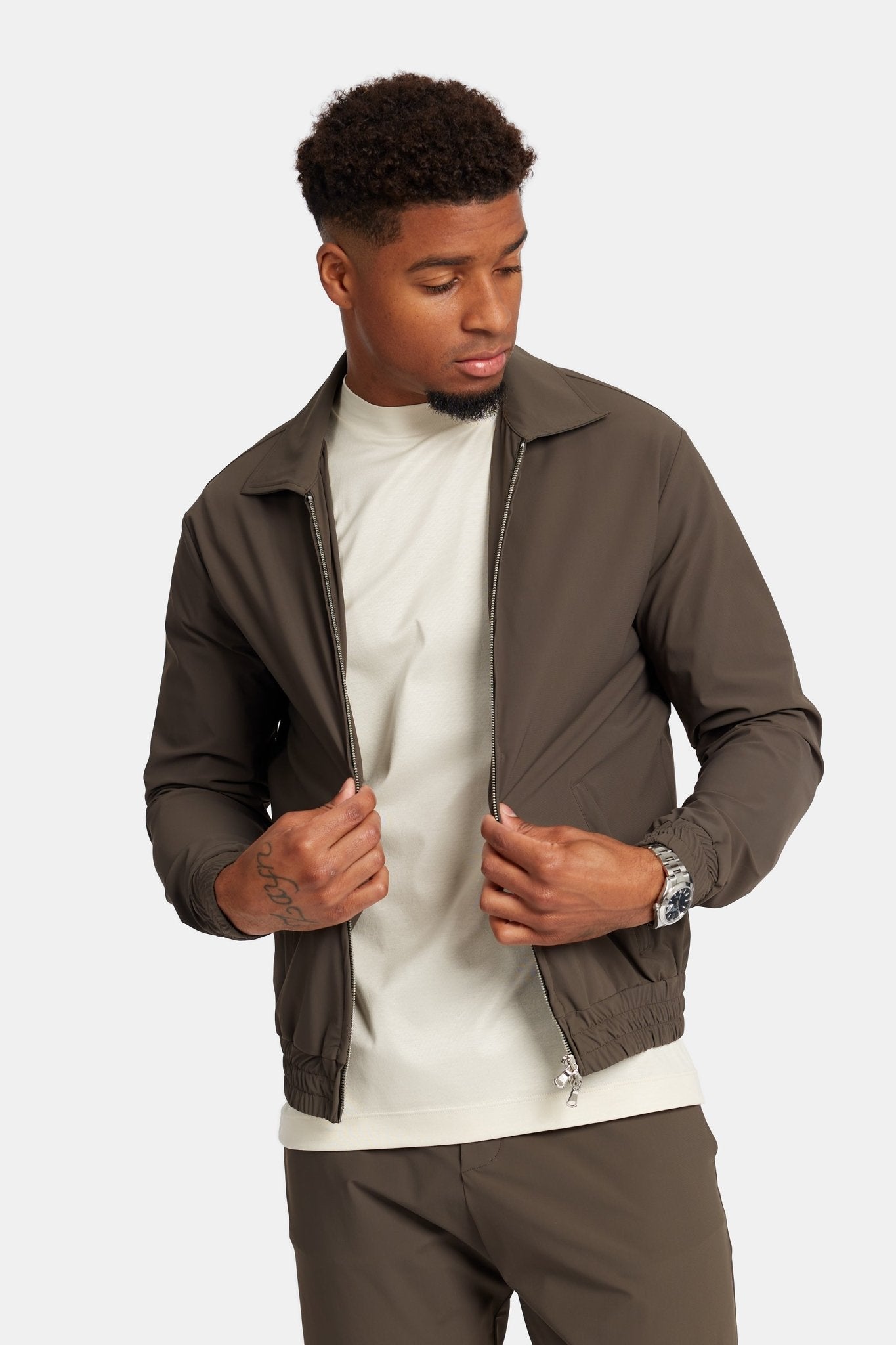 Mocha Brown Tech Suit - Stylish, Versatile, & Performance-Driven Homme8 Trainingspak