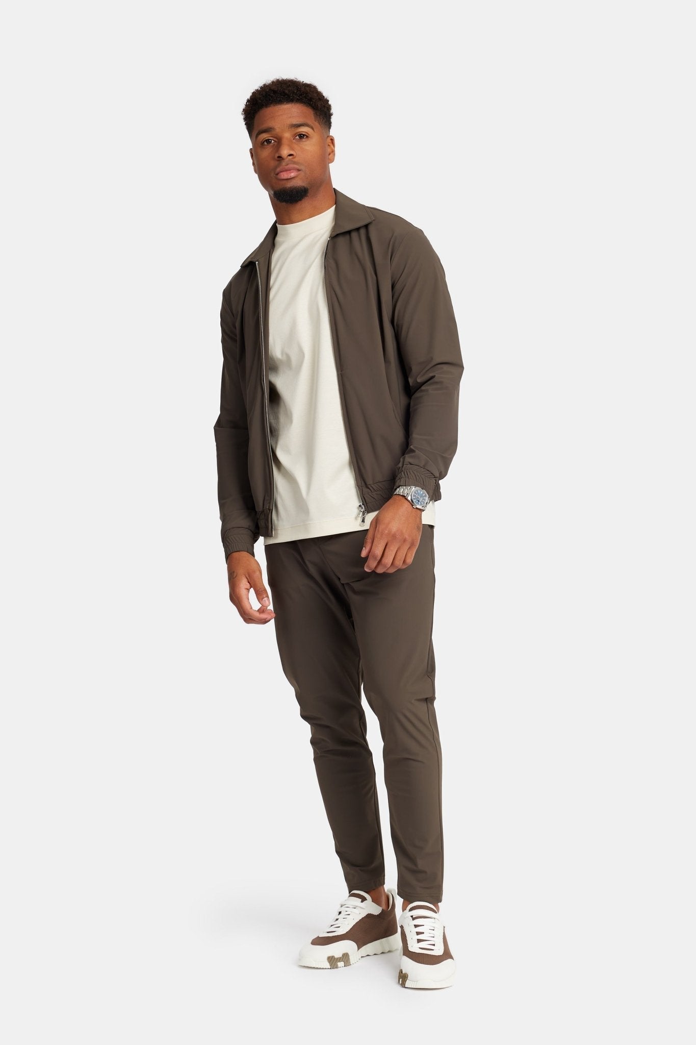 Mocha Brown Tech Suit - Stylish, Versatile, & Performance-Driven Homme8 Trainingspak