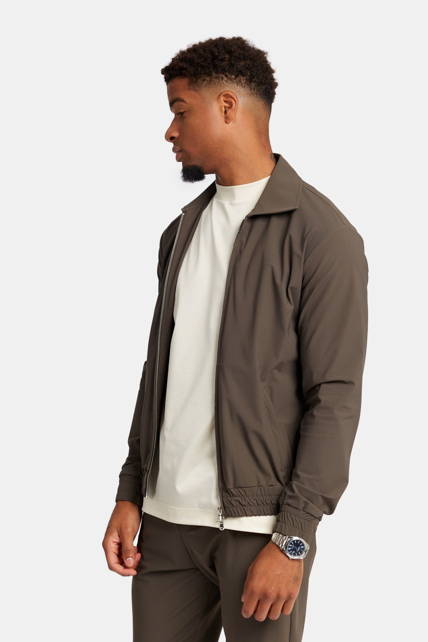 Mocha Brown Tech Suit - Stylish, Versatile, & Performance-Driven Homme8 Trainingspak
