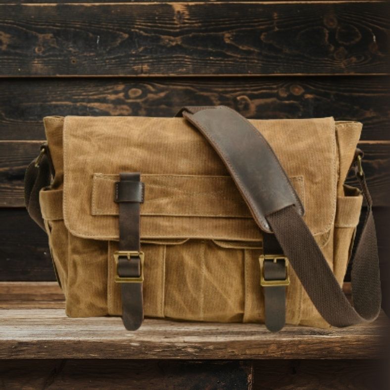 ORLANDO Crossbody Shoulder Bag - Stylish, Versatile & Durable Homme8 Canvas Messenger Bag