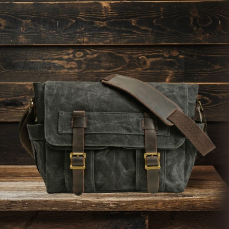 ORLANDO Crossbody Shoulder Bag - Stylish, Versatile & Durable Homme8 Canvas Messenger Bag