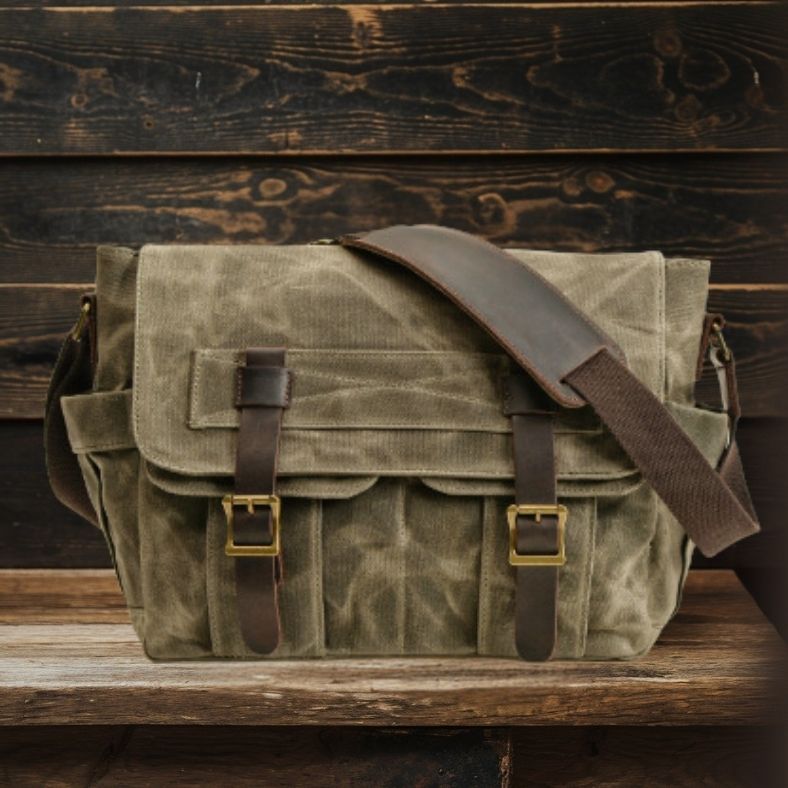 ORLANDO Crossbody Shoulder Bag - Stylish, Versatile & Durable Homme8 Canvas Messenger Bag