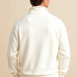 Old Money Casual Quarter Zip Hoodie - Timeless Style & Comfort Homme8 