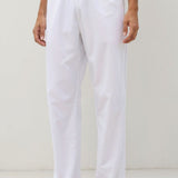 Old Money Cotton-Linen Drawstring Pants: Classic Comfort & Style Homme8 