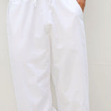 Old Money Cotton-Linen Drawstring Pants: Classic Comfort & Style Homme8 