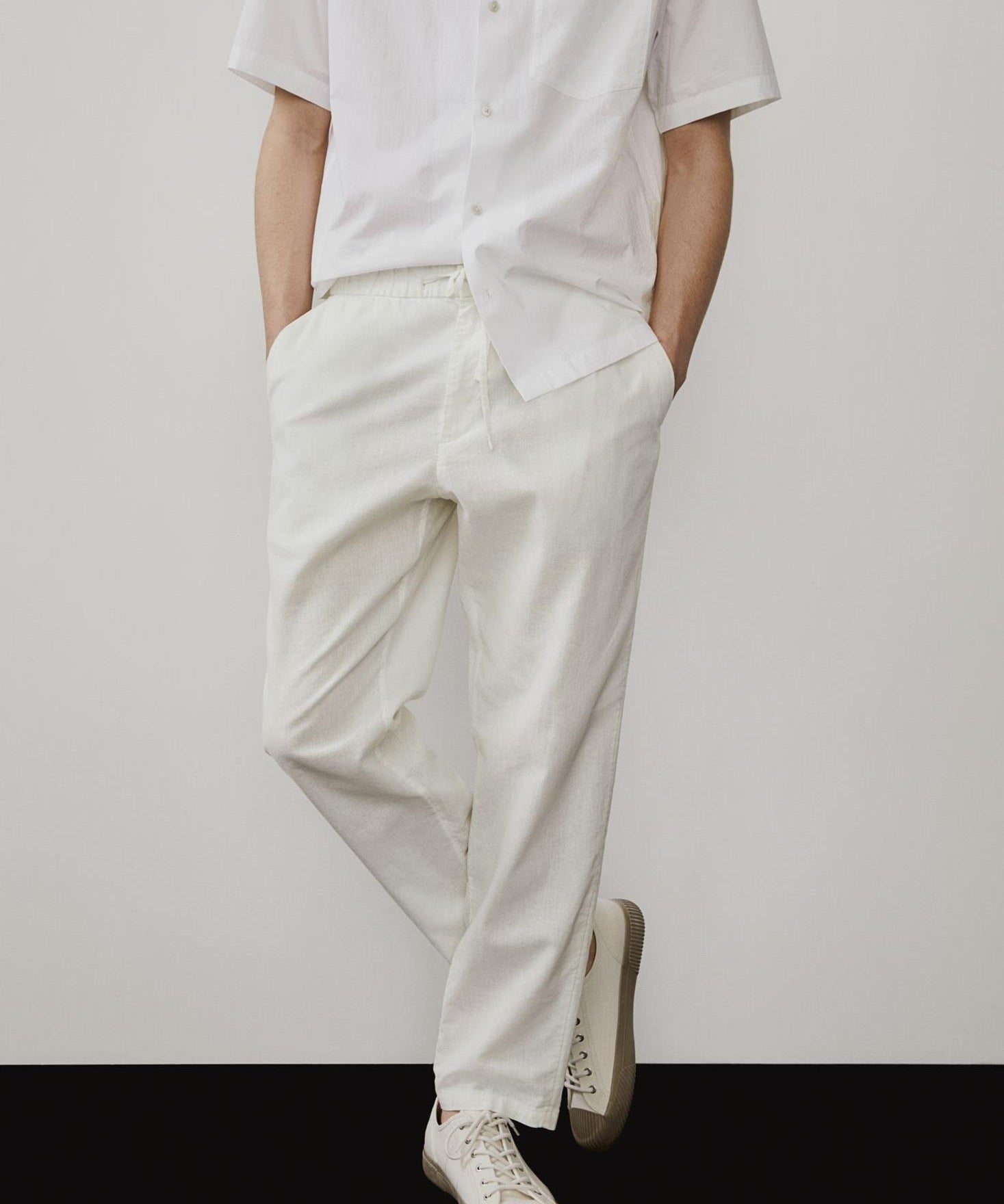 Old Money Linen Classic Pants - Timeless Elegance & Comfort Homme8 