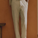 Old Money Linen Classic Pants - Timeless Elegance & Comfort Homme8 