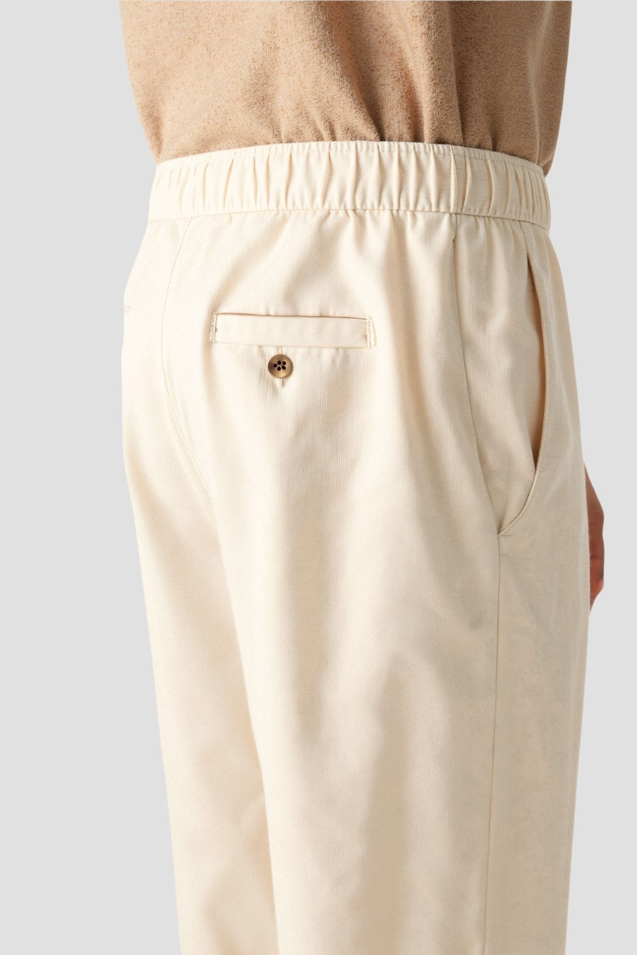 Old Money Regular Fit Linen Pants - Effortless Style & Comfort Homme8 