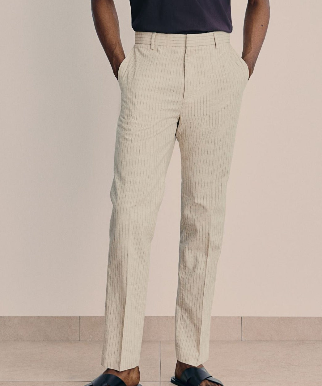 Old Money Slim Chino Pants - Classy Fit for Timeless Style Homme8 