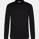 Onyx Black Formal Shirt - Elegant Fit for Every Occasion Homme8 Overhemden