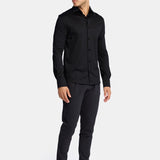 Onyx Black Formal Shirt - Elegant Fit for Every Occasion Homme8 Overhemden