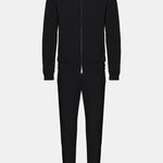 Onyx Black Hooded Tech Suit - Ultimate Comfort & Style Homme8 Trainingspak