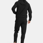 Onyx Black Hooded Tech Suit - Ultimate Comfort & Style Homme8 Trainingspak
