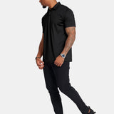 Onyx Black Polo Shirt - Stylish Comfort & Versatile Fit Homme8 Polo's