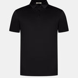 Onyx Black Polo Shirt - Stylish Comfort & Versatile Fit Homme8 Polo's