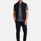 Onyx Black Tech Gilet - Stylish, Versatile & Performance-Driven Homme8 Gilet