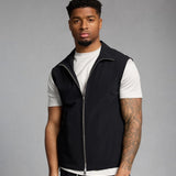 Onyx Black Tech Gilet - Stylish, Versatile & Performance-Driven Homme8 Gilet
