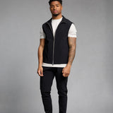 Onyx Black Tech Gilet - Stylish, Versatile & Performance-Driven Homme8 Gilet