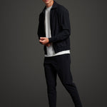 Onyx Black Tech Suit: Sleek Performance Wear for Modern Professionals Homme8 Trainingspak