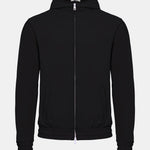 Onyx Black Tech Vest with Hood – Stylish & Functional Activewear Homme8 Trainingspak
