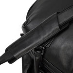 Premium Black Leather Holdall Bag NASHVILLE - Stylish & Durable Homme8 leather duffle bag