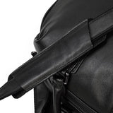 Premium Black Leather Holdall Bag NASHVILLE - Stylish & Durable Homme8 leather duffle bag