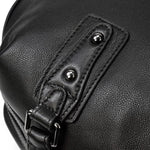 Premium Black Leather Holdall Bag NASHVILLE - Stylish & Durable Homme8 leather duffle bag