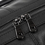 Premium Black Leather Holdall Bag NASHVILLE - Stylish & Durable Homme8 leather duffle bag