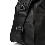 Premium Black Leather Holdall Bag NASHVILLE - Stylish & Durable Homme8 leather duffle bag