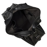 Premium Black Leather Holdall Bag NASHVILLE - Stylish & Durable Homme8 leather duffle bag