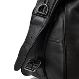 Premium Black Leather Holdall Bag NASHVILLE - Stylish & Durable Homme8 leather duffle bag