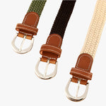 Premium Braided Belt for Stylish Comfort & Durability Homme8 
