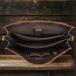 Premium Brown Leather Shoulder Bag | Stylish & Durable COLMAR Homme8 leather shoulder bag