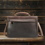 Premium Brown Leather Shoulder Bag | Stylish & Durable COLMAR Homme8 leather shoulder bag