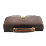 Premium Brown Leather Shoulder Bag | Stylish & Durable COLMAR Homme8 leather shoulder bag