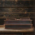 Premium Brown Leather Shoulder Bag | Stylish & Durable COLMAR Homme8 leather shoulder bag