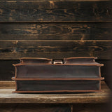 Premium Brown Leather Shoulder Bag | Stylish & Durable COLMAR Homme8 leather shoulder bag