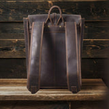 Premium Business Leather Backpack HOUSTON - Stylish & Functional Homme8 leather backpack