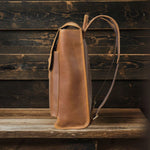 Premium Business Leather Backpack HOUSTON - Stylish & Functional Homme8 leather backpack