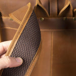 Premium Business Leather Backpack HOUSTON - Stylish & Functional Homme8 leather backpack