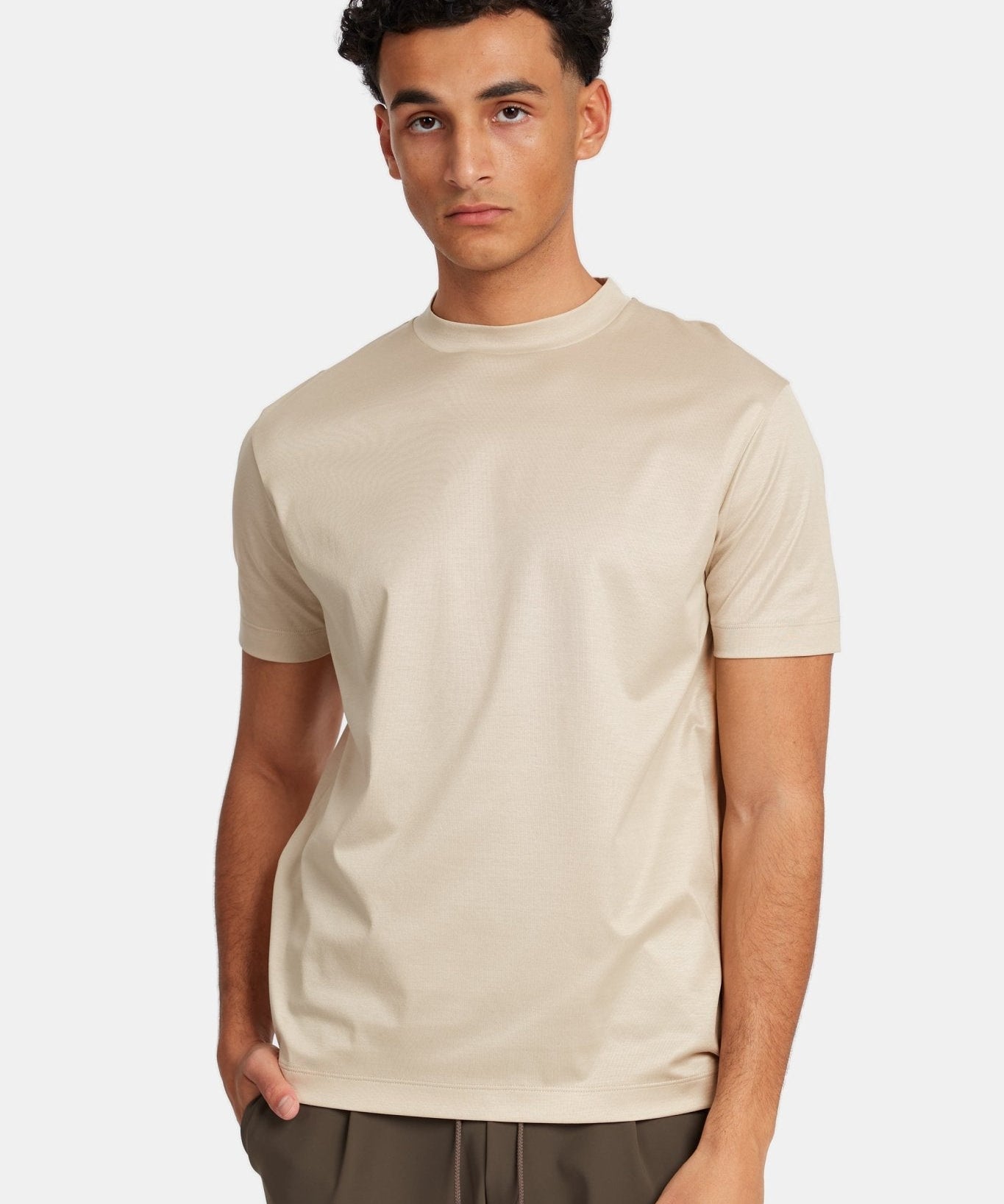 Premium Camel Beige T-Shirt - Comfort & Stijl voor Elke Gelegenheid Homme8 T-shirt