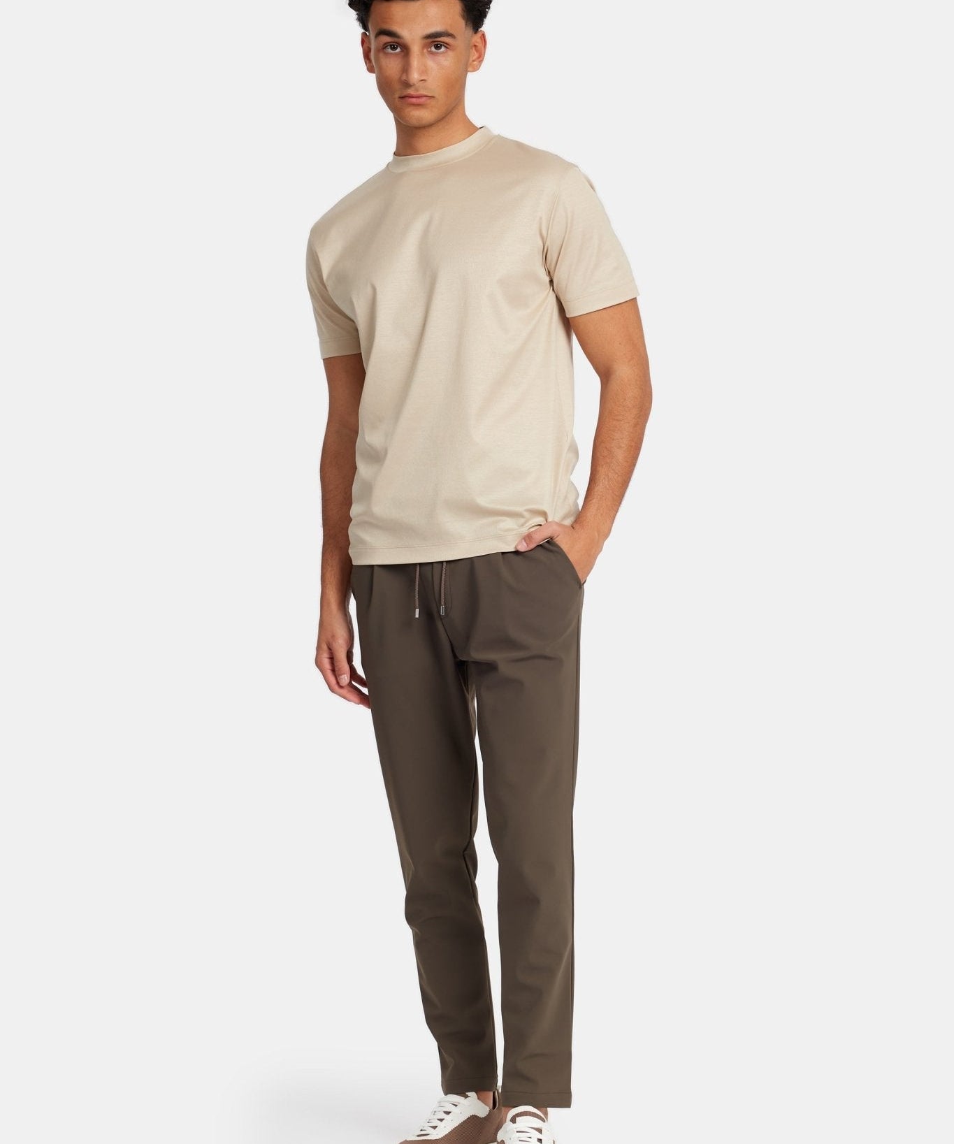 Premium Camel Beige T-Shirt - Comfort & Stijl voor Elke Gelegenheid Homme8 T-shirt