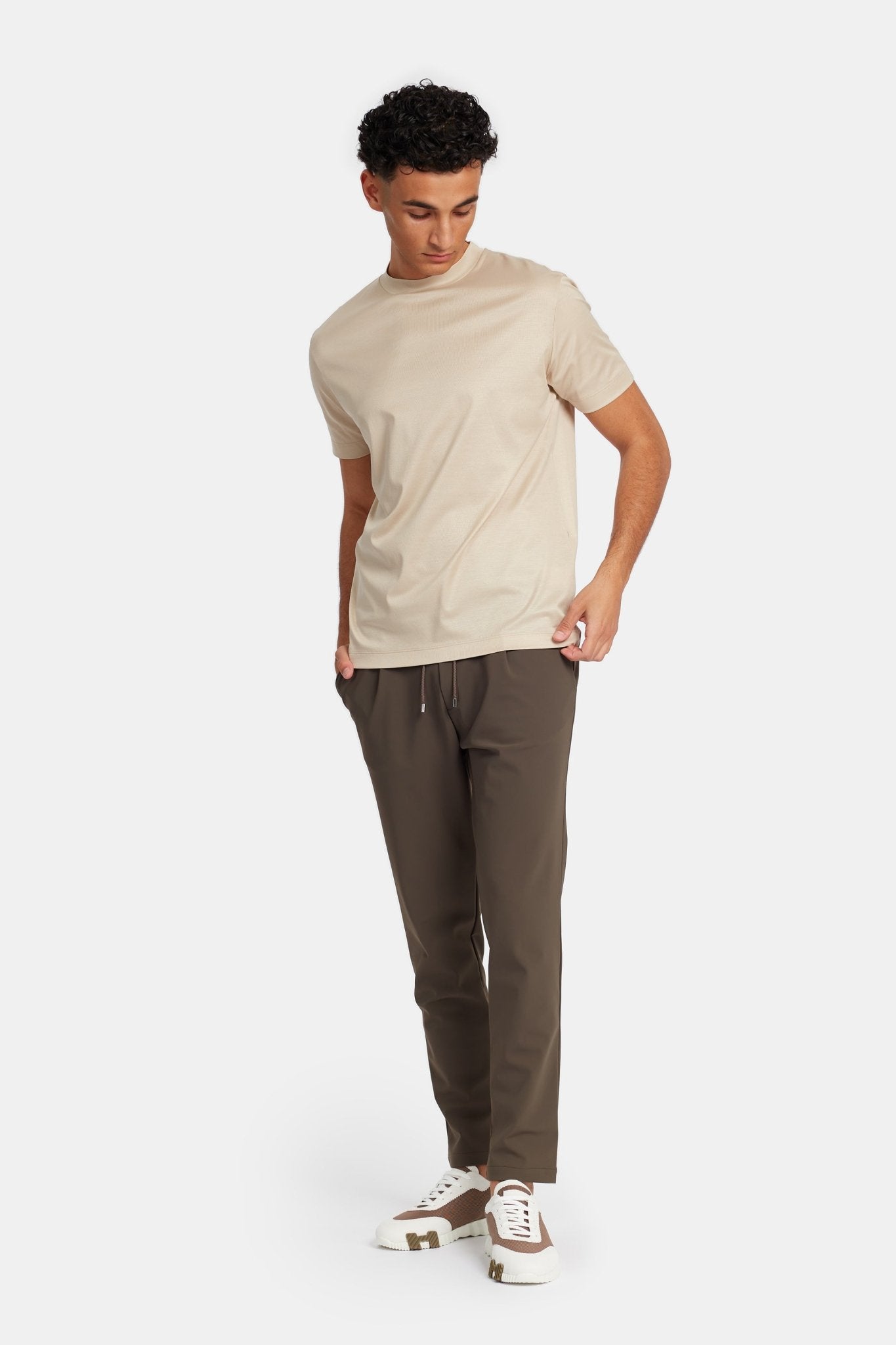 Premium Camel Beige T-Shirt - Comfort & Stijl voor Elke Gelegenheid Homme8 T-shirt