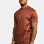 Premium Chestnut Brown T-Shirt - Comfort & Style Combined Homme8 T-shirt