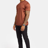 Premium Chestnut Brown T-Shirt - Comfort & Style Combined Homme8 T-shirt