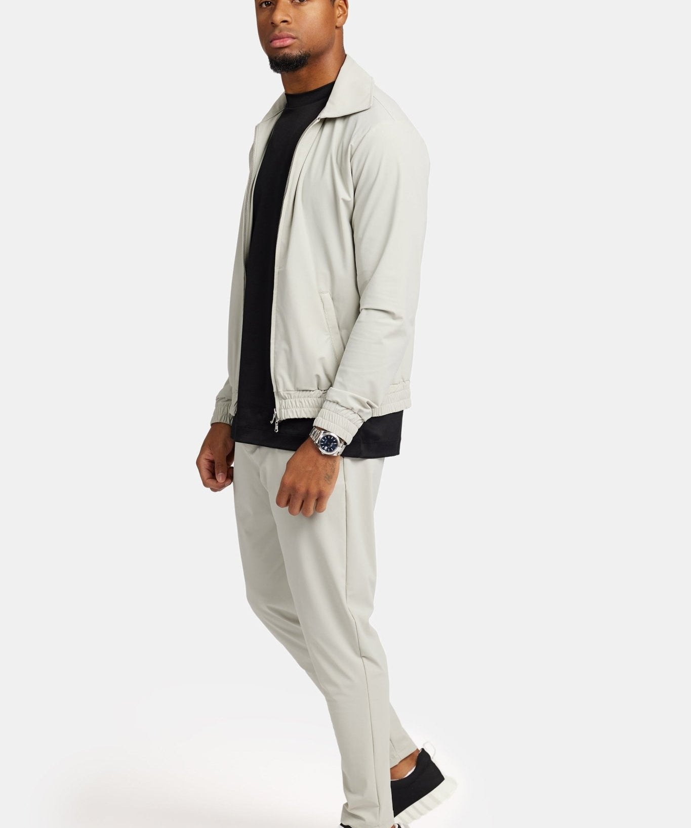 Premium Cloud Grey Tech Suit - Stylish, Versatile & Comfortable Homme8 Trainingspak