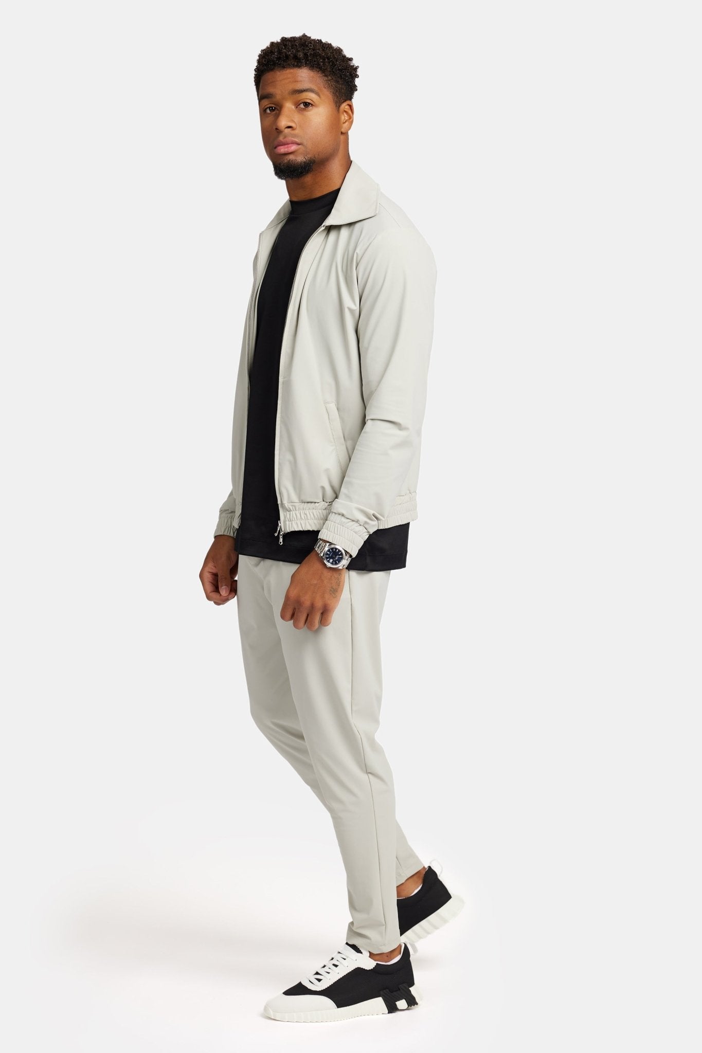 Premium Cloud Grey Tech Suit - Stylish, Versatile & Comfortable Homme8 Trainingspak