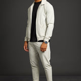 Premium Cloud Grey Tech Suit - Stylish, Versatile & Comfortable Homme8 Trainingspak