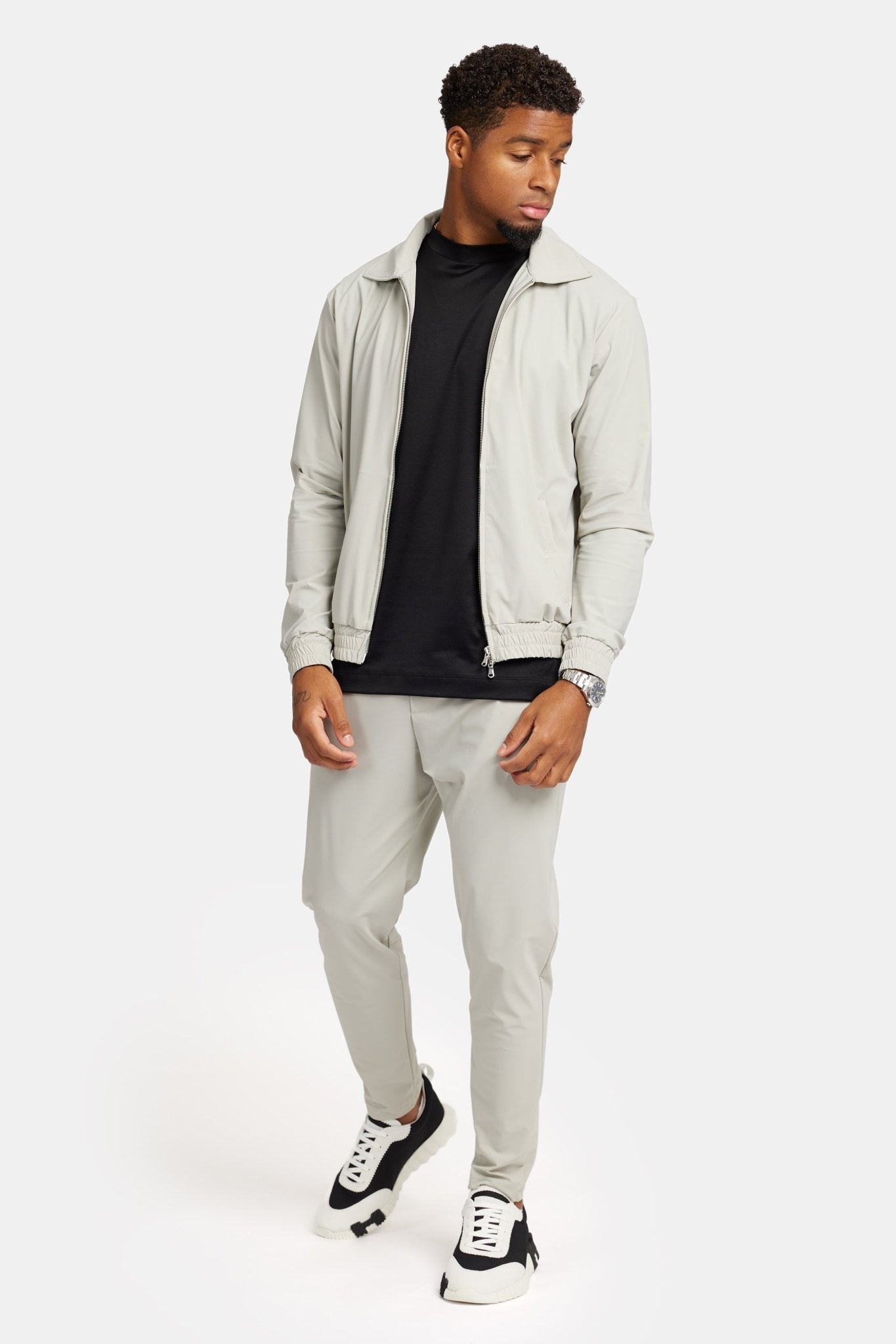 Premium Cloud Grey Tech Suit - Stylish, Versatile & Comfortable Homme8 Trainingspak